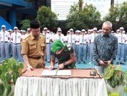 Mou SMK Panca Bhakti Resmi Ditandatangani Dandim 0704 Banjarnegara