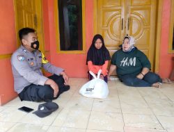 Bhabinkamtibmas Desa Neglasari Berikan Bantuan