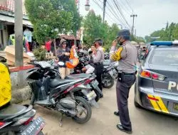 Patroli Polsek Kadipaten Guna Meminimalisir Tindak Kejahatan