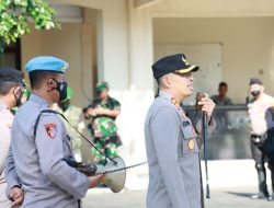 Kapolres Majalengka Pimpin Apel Kesiapan Pam Unras Dari Elemen Buruh Majalengka