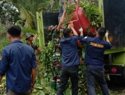 Karang Taruna Kota Prabumulih Lakukan Kerjabakti