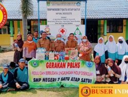 SMPN 7 Satui ikuti Lomba Adiwiyata Peduli Sampah jadi Barang Ekonomis