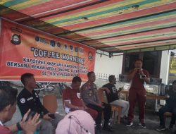 Kapolres Pagar Alam Coffee Morning Bersama Insan Pers 