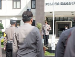 Rutin Setelah Apel Pagi Jam Pimpinan, Kapolres Banjar Ajak Personel Bersedekah