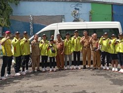 PRSI Lampung Utara Agus Rama Khalik Melepas 11 Orang Atlit Renang