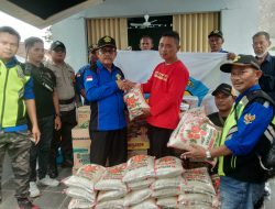 Peduli Korban Gempa Cianjur : Pemdes Kedung Pengawas Kec.Babelan Salurkan Bantuan