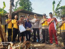 Kapolsek Pagar Alam Utara Berikan Bantuan Rumah Huni