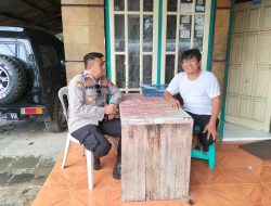 Kapolsek Sukahaji Sambangi dan Sosialisasikan Bahaya Parkir di Bahu Jalan Kepada Pengelola Pengisian Tangki Air