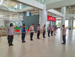Pastikan Berlangsung Kondusif, Wakapolsek Kertajati Pimpin Pengamanan Explore SMK Jabar Juara Tahun 2022