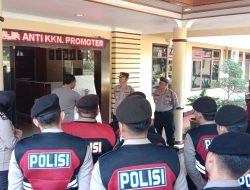 Polres Pagaralam Lakukan Pengamanan Dalam Rangka Nataru