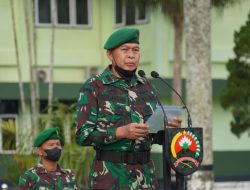 Akhir Tahun 2022, Pangdam Diponegoro Berikan PO Prajurit dan PNS Tanam Hanpangan.