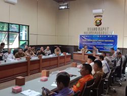 Kapolres Pagar Alam Gelar Rapat Kordinasi Bersama Forkopimda