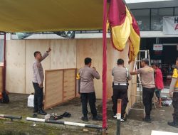 Jelang Nataru Polres Pagaralam Dirikan Pos Pengamanan