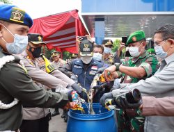 Jelang Nataru, Polres Majalengka Musnahkan 5.298 Botol Miras