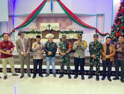 Kapolres Lampung Utara Pantau Gereja, Pastikan Perayaan Natal 2022 Berlangsung Aman