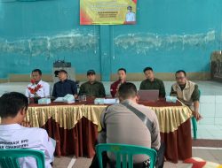 Bhabinkamtibmas Hadiri Musdes Penetapan APBDES Tahun 2023