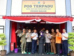 Wali Kota Banjar Berikan Semangat dan Motivas kepada Personel Polres Banjar dan Petugas Gabungan Ops Lilin Lodaya