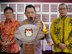 MoU Dengan KPU, Kapolri: Jaga Persatuan Kesatuan di Pemilu 2024 Syarat Mutlak