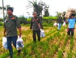 Relawan Yayasan Cinta Samudra Nusantara Salurkan Bantuan Logistik ke lokasi yang tidak bisa di jangkau kendaraan 