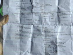 Diduga Sekdes Sinarjati Bikin Surat Palsu Perpanjangan Ijin Pembelian BBM