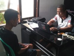 Bawa Kabur Bocah Dibawah Umur RD Digelandang ke Mapolres Lampung Utara
