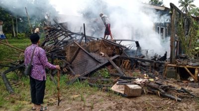 Rumah Ma Irah Di Cibogogirang Ludes Dilalap Sijago Merah