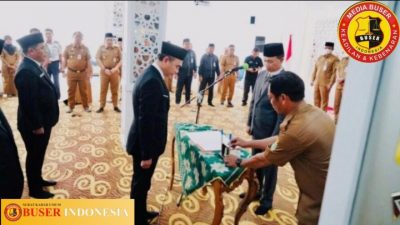 Awal Tahun 2023 Sekda Rotasi Pejabat Pemkab Tanbu untuk Penyegaran Iklim Kerja