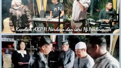 Kapolsek Satui Syukuran bersama Muspika,Tokoh Masyarakat serta Purnawirawan Polri