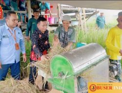 Camat Satui bersama PT.Arutmin hadiri Kegiatan Gapoktan Sudan serta Pemberian Pupuk