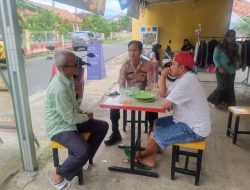 Sambang Desa, Bhabinkamtibmas Polsek Palasah Sambangi Tokoh Masyarakat