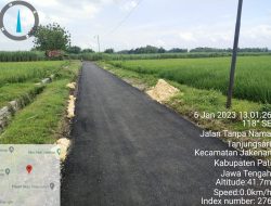 Kades Tanjungsari Keluhkan Proyek Aspal Jalan .. Ataukah Playing Victim ?