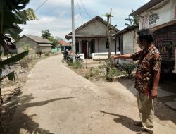 Jalan Lingkungan Gang Veteran Desa Kedung Pengawas Kecamatan Babelan Rusak Butuh Perhatian Pemerintah
