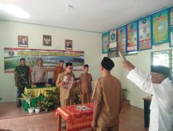 Pengambilan Sumpah Jabatan Kadus Rukminto Berlangsung Khidmat