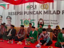Persatuan Umat Islam ( PUI ) gelar Milad ke – 105 dengan Mangadakan Dialog Kebangsaan