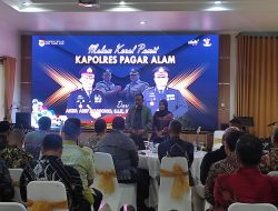 Walikota Pagaralam Adakan Pisah Sambut Kapolres