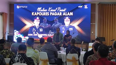 Walikota Pagaralam Adakan Pisah Sambut Kapolres