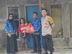 Bhabinkamtibmas Monitoring Pemberian PMT