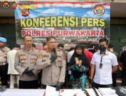 Polres Purwakarta Berhasil Ungkap Kasus Penganiayaan 2 Pemuda Oleh Geng Motor