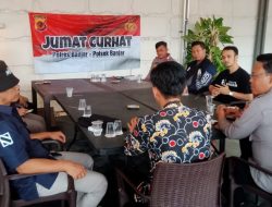 Gelar Jumat Curhat Dengan Penggiat Musik, Ini Yang Disampaikan Kepada Polsek Banjar