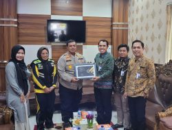 Kapolres Pagar Alam Erwin Irawan Terima Kunjungan BPJS Dari Kota Lubuk linggau