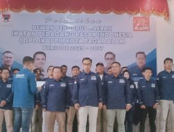 H Alfrenzi Panggarbesi Resmi Dilantik Sebagai (DPD) Ikatan Pedagang Pasar Indonesia