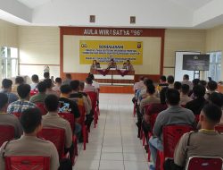 Polres Pagaralam Sosialisasikan Perkap Nomor 8 Tahun 2009