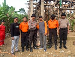 Polsek Langensari Bantu Masyarakat Kerja Bakti
