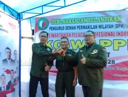 Pelantikan Ketua DPW KO-WAPPI JABAR