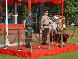 TNI-Polri Banyumas Kompak Jaga Kondusifitas Wilayah Jelang Pesta Demokrasi 2024.