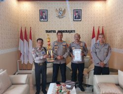 Kapolres Banjar, Apresiasi Satpam Meraih Juara Harapan 1 Lomba Ketangkasan Bela Diri