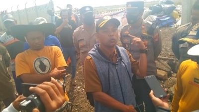 Pembuangan Sampah Liar Di Jln Tanah Merah Kp Sungai Niri Desa Segarajaya Di Tutup: Polisi Akan Tindak Jika Pengelola Membandel