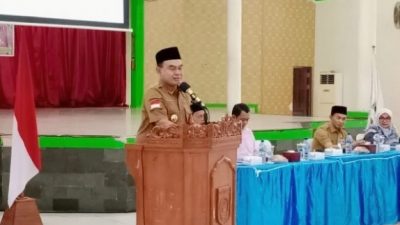 Bupati Tanbu Buka Pendidikan Politik bagi Pemilih Pemula untuk Pemilu 2024