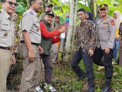 Bersama Wakil Gubernur Jawa Barat, Kapolres Banjar Menghadiri Kegiatan Gemapatas ATR/BPN