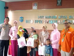 Bhayangkari Cabang Banjar Bersama BRI Cabang Kota Banjar Menggelar Bhakti Sosial
